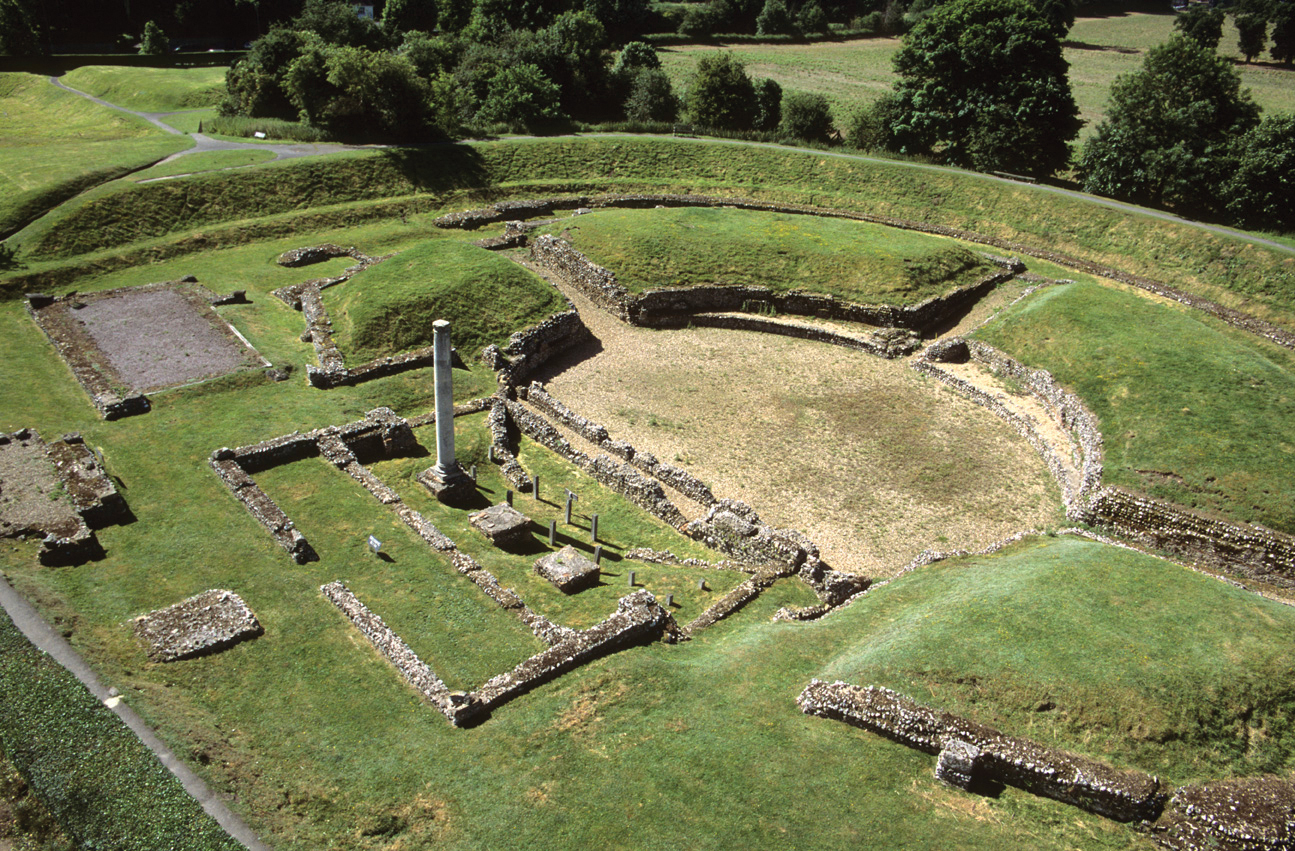 Roman Theatre aerial photo